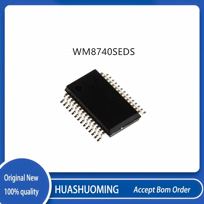 5Pcs/Lot WM8740SEDS WM8740  SSOP28