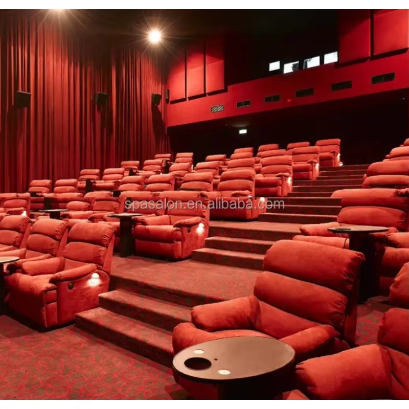 

Новейший дизайн, электрическое сиденье, кожаное кресло, диван для домашнего кинотеатра, диван для театра, современная коммерческая мебель