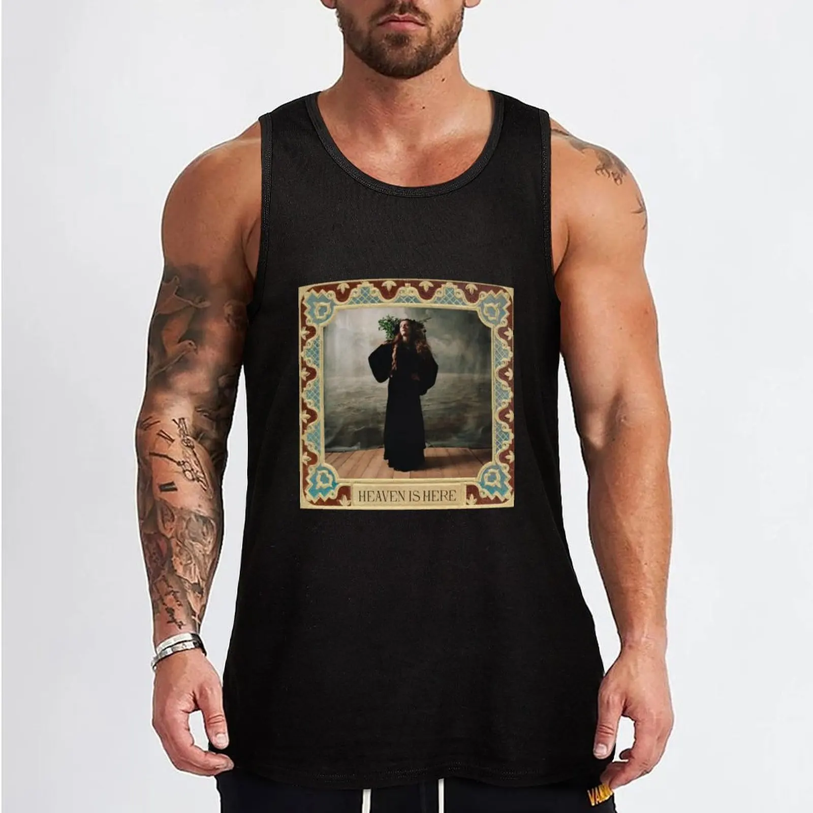 HEAVEN IS HERE FLORENCE AND THE MACHINE Tank Top vests for men gym t shirt men sleeveless shirt man gym tops