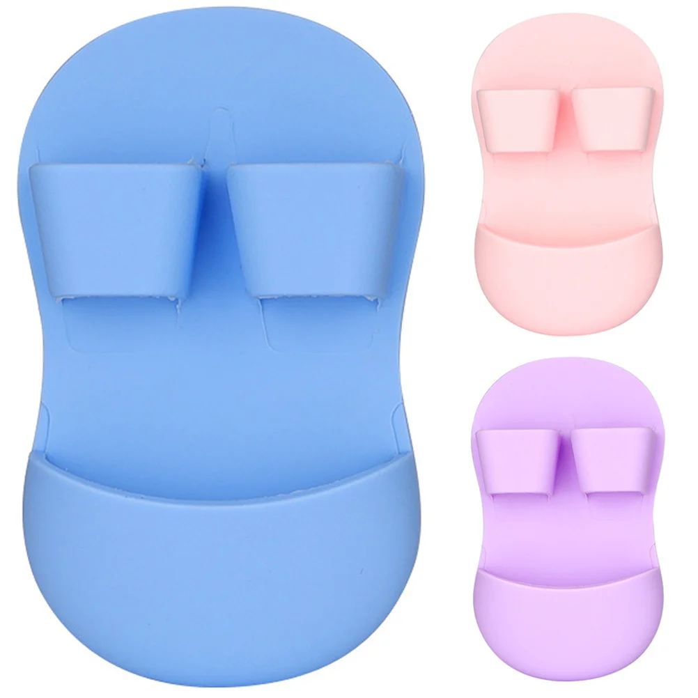 3 pçs escova de limpeza facial silicone purificador facial esfoliante seguro para peles sensíveis presente natal purificador facial