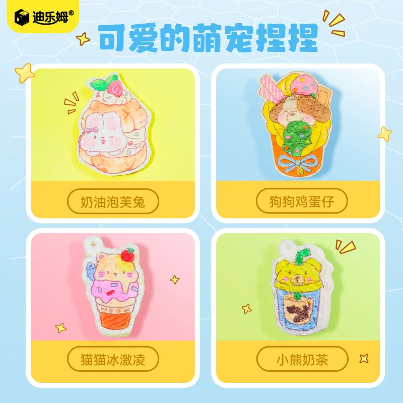 DIY Cute Animals Pinching Toy Squishys Handmade Silicone Stress Relief Squishy Toy Fidget Toy Kids Playing House Toys New