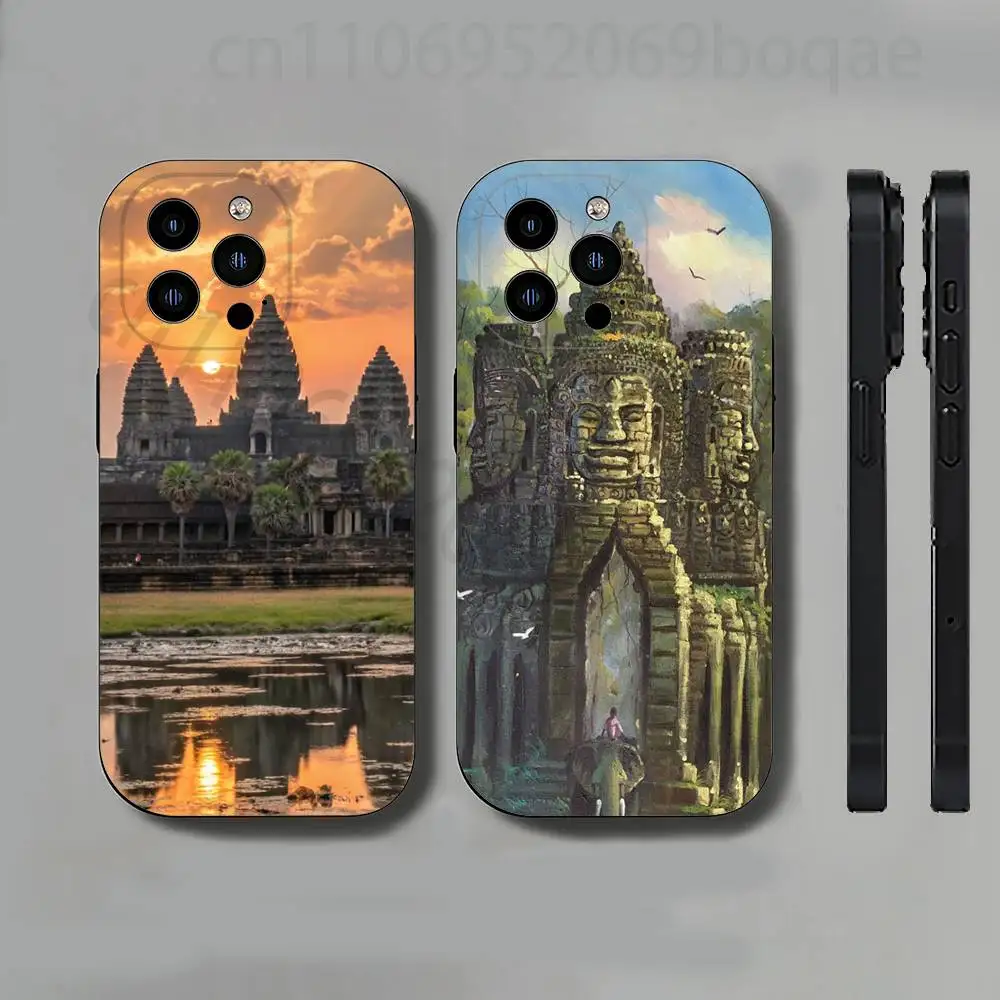 

Angkor Wat Phone Case For iPhone 17,16,15,14,13,12,11 Pro,Max,Plus,X,XS,XR,SE,Mini