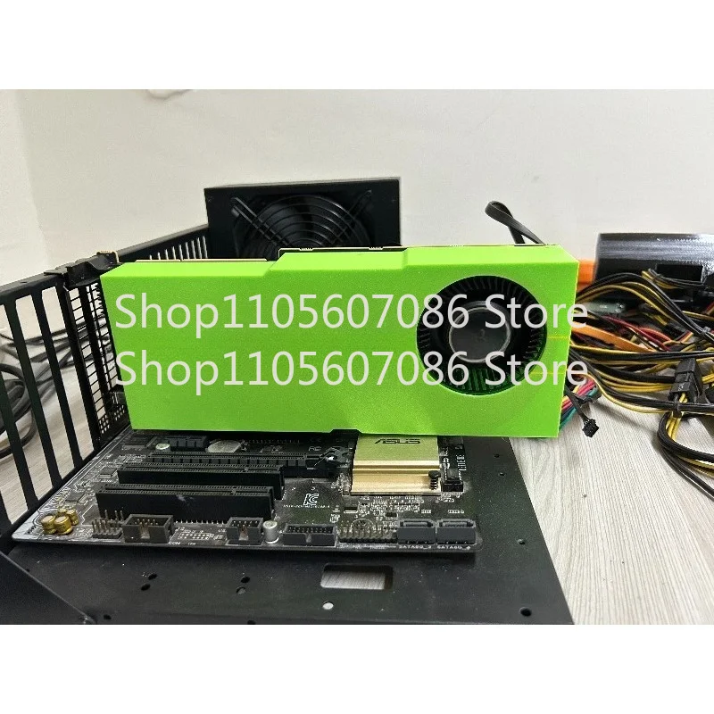 Suitable for AMD Mi50 Graphics Card, Built-in Cooling Fan, Multi-color Optional