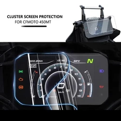 For CFMOTO 450MT 450mt 450 MT 2021-2024 2023 Motorcycle Scratch Cluster Screen Protection Panel Film Dashboard Screen Protector