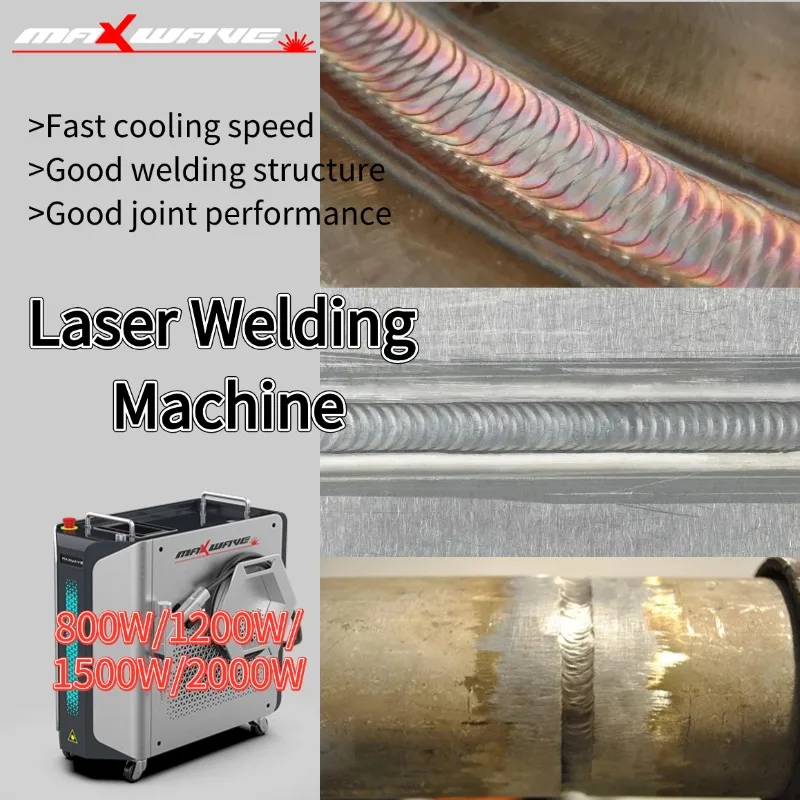 Professional 1500W 2000W Handheld Air-Cooled Fiber Laser Welder for Stainless Steel Carbon Steel Aluminum Iron Welding