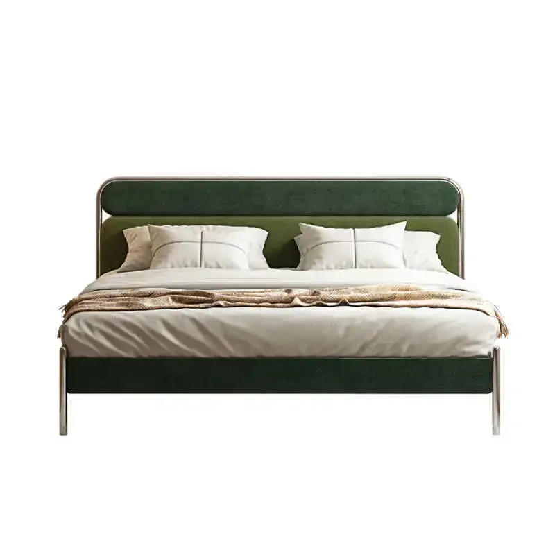 

Italian simple fabric double bed