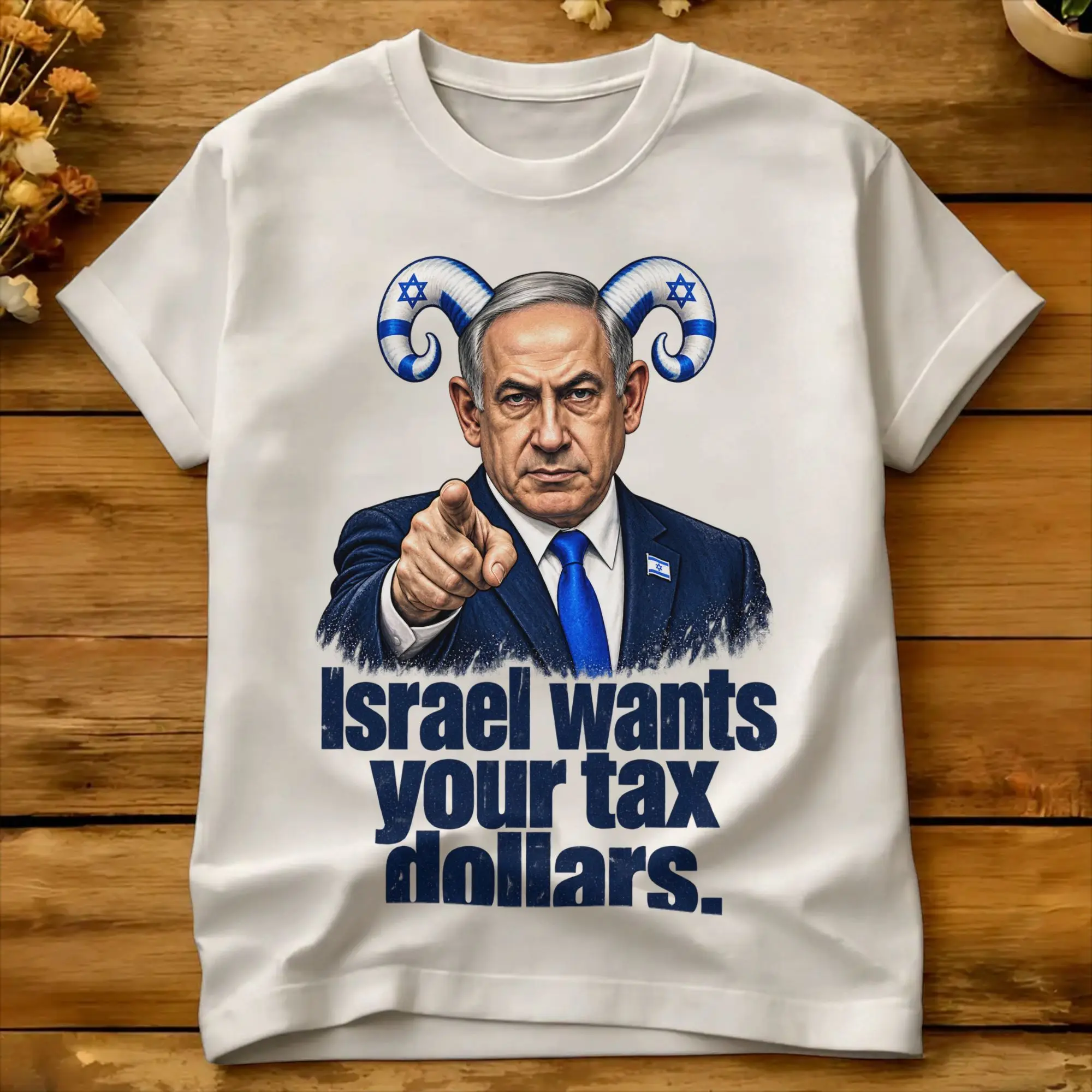 Benjamin Netanyahu T Shirt Men's  Streetwear T-Shirts Summer Crew Neck Harajuku Tee Shirt Pattern Oversized Tops