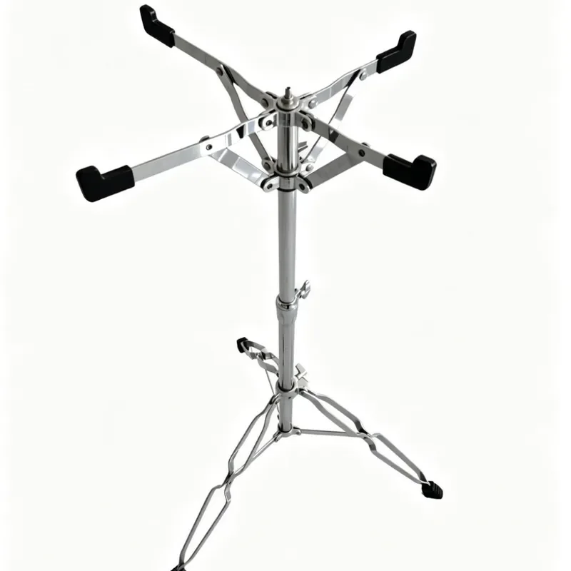 Adjustable Music Stand for Orff Instruments Electroplated Finish Sturdy Metal Holder for Classroom Performance Portable
