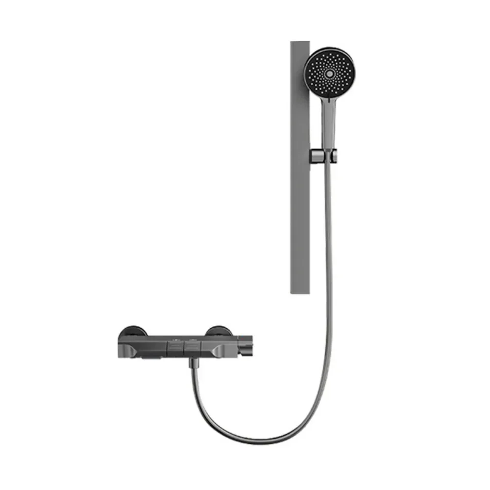 Ensemble de douche sans toit, ingénierie d'hôtel, pressurisation de douche simple