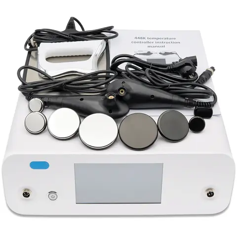 Therapy 448K CET RET Monopole Radio Frequency Beauty Machine Tecar Thermal Penetration Technology Lifts Firming Skin Tool