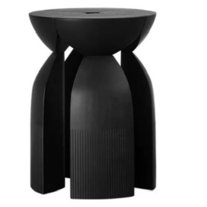 

Living room sofa corner few designer small table Internet celebrity creativity