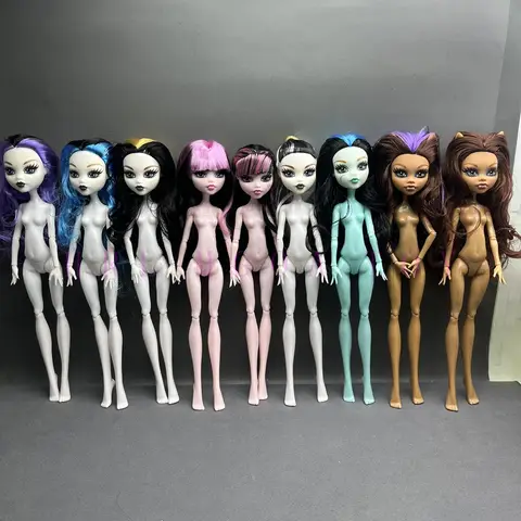 Multi Style 1/6 Optional 28cm Monster Student Nude Doll Girl DIY Dress up Children's Gift Toy
