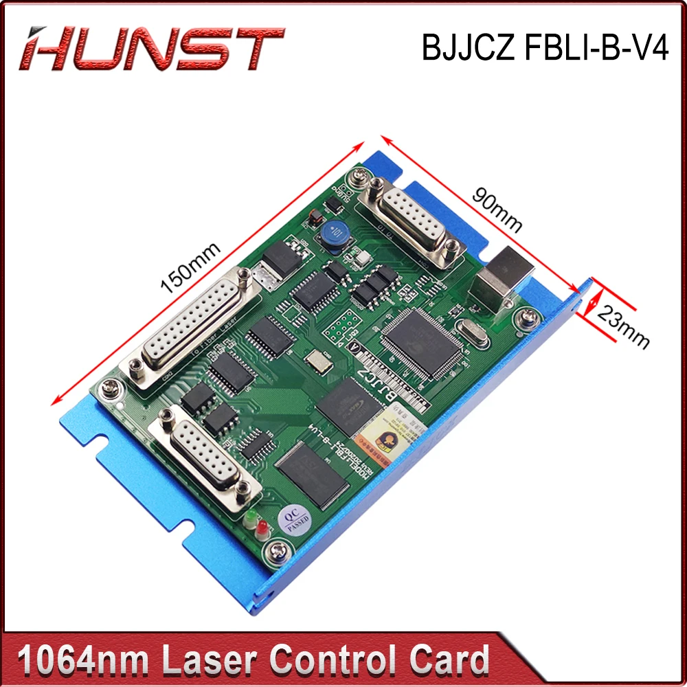 Imagem -05 - Hunst Bjjcz Laser Marcação Machine Controller Cartão Original Fbli-lv4 Ezcad para 1064nm Jpt Raycus Max Máquina de Gravura de Metal