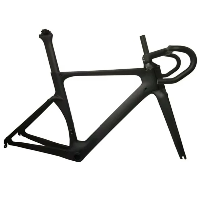 

New Carbon Fiber Racing Frame High-quality road racing frames, including handlebars