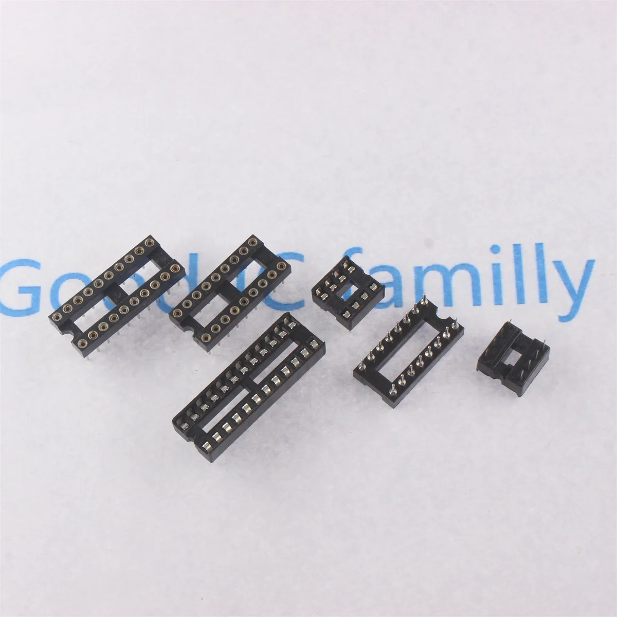 10pcs IC socket round hole Narrow Wide DIP 6 8 14 16 18 20 24 28 40 pin DIP6 DIP8 DIP14 DIP16 DIP18 DIP20 DIP28 DIP40 pins
