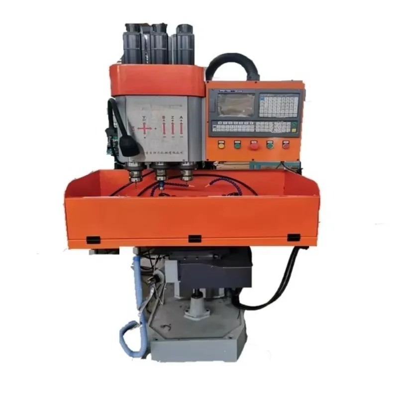 Vertical Machining Machine with Three Spindle System for Precision Engineering And Manufacturing