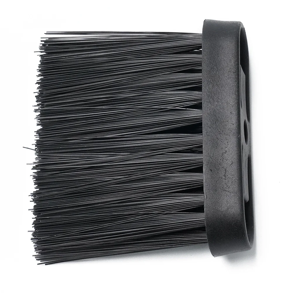 Brosse en laine PP pour cheminée européenne, outil de cuisine, produit domestique, poignée P, amélioration de l'habitat, noir