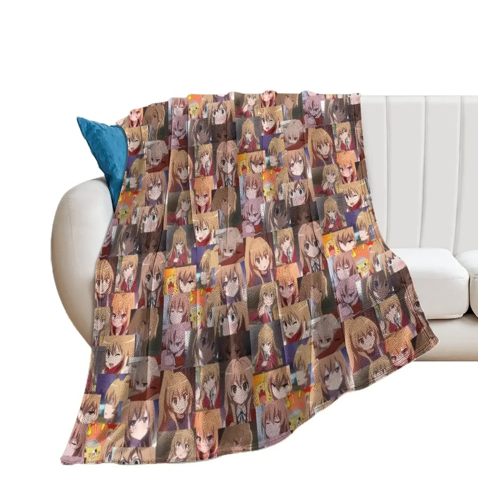 

Taiga // Toradora! Throw Blanket Travel Baby Blankets