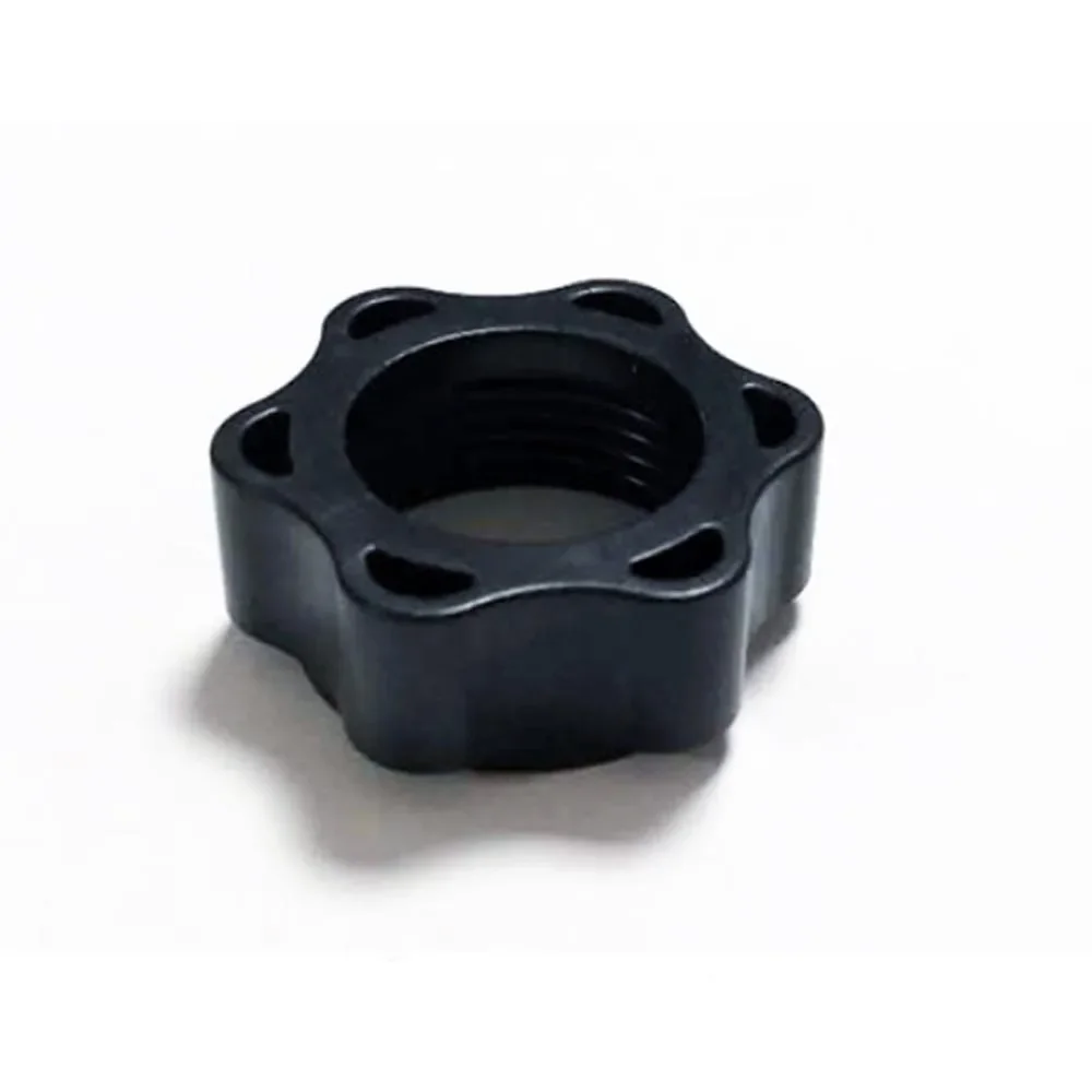 5Pcs Car Mobile Phone Gravity Bracket Accessories Plastic Hex Nuts for 17MM Ball Head Car Air Outlet Fixing Clip Hexagonal Nut