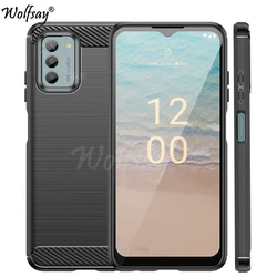 For Nokia G42 Case Bumper Anti-knock Silicone Carbon Fiber Back Cover For Nokia G42 G 42 5G Case For Nokia G42 Case 6.56 inch