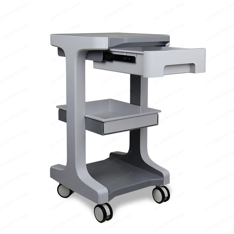 Dental And Oral Treatment Cart Medical Beauty Salon Instrument Cart Mobile Trolley Beauty Salon Specific Placement Rack