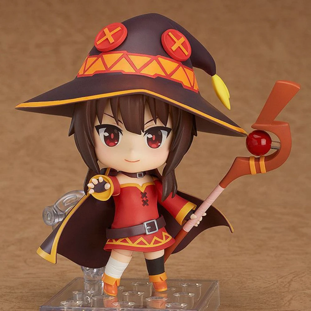 

Anime Character Give Blessing To The Beautiful World Figurine, Q-Version Cute Megmin Doll Model Desktop Ornament Gift