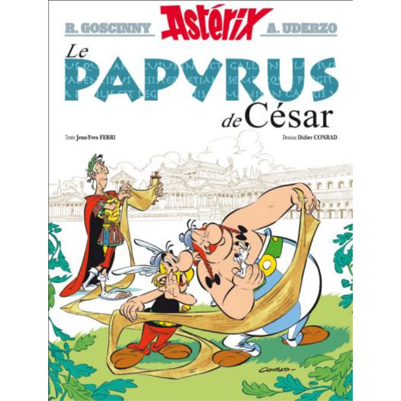 

Asterix Volume 36 Caesars Papyrus JeanYves Ferri Hachette Livre International 9782864972716 Book