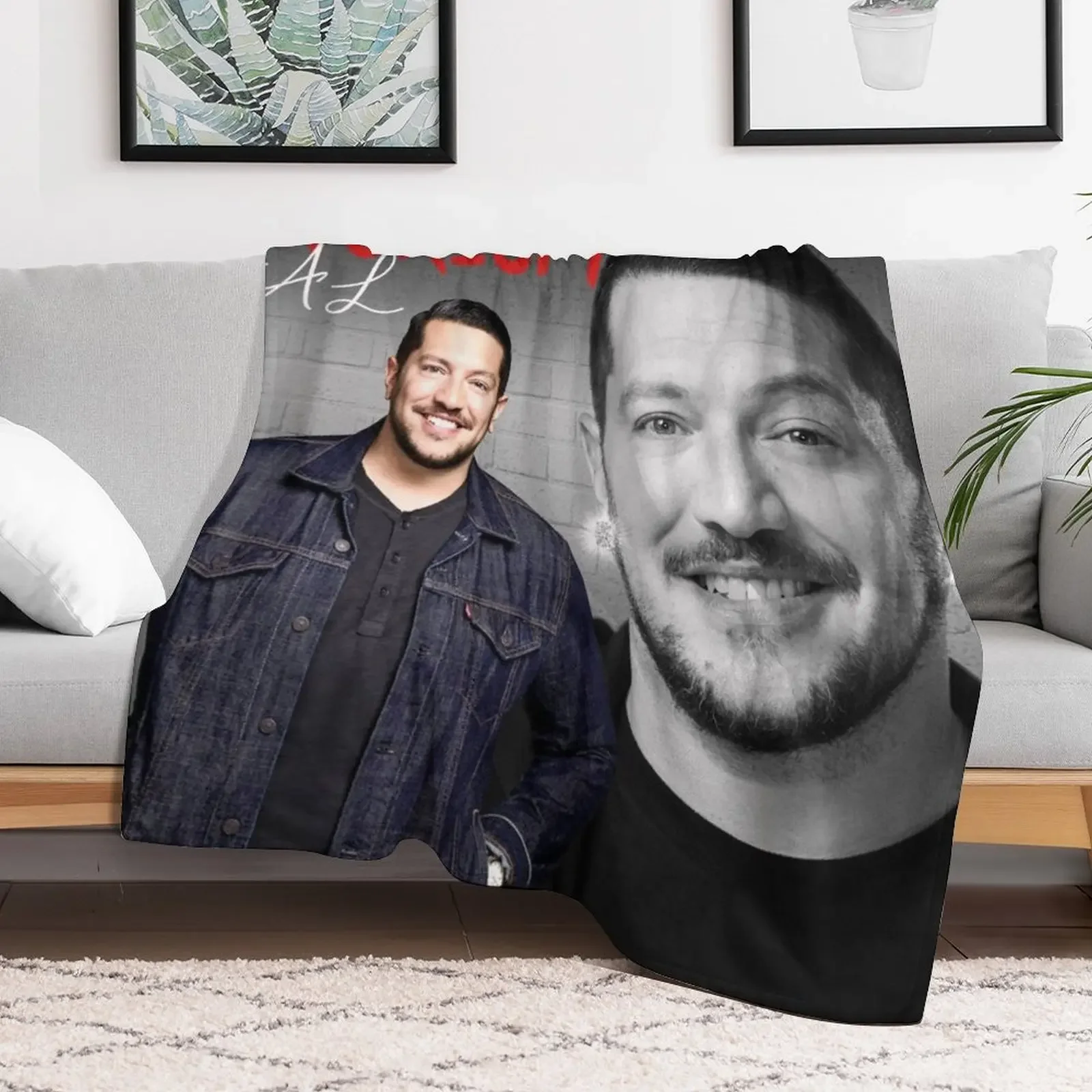 New Sal Vulcano Impractical Jokers Sal Throw Blanket sofa bed Luxury Blankets For Sofas Blankets