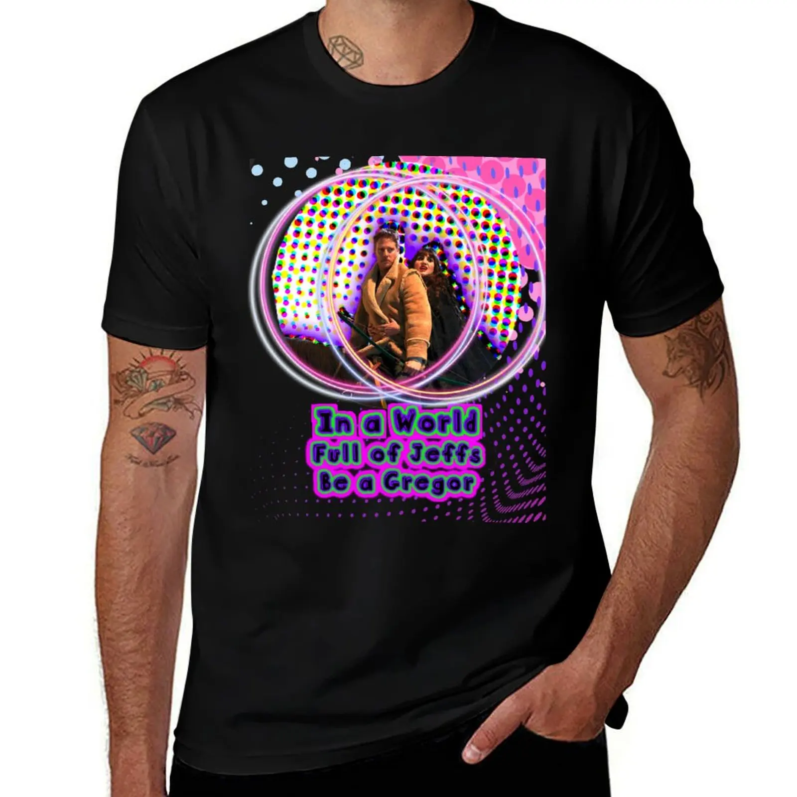 In A world full of Gregor be a Jeffs T-Shirt Breathable Workout Short Sleeve Top T-Shirt