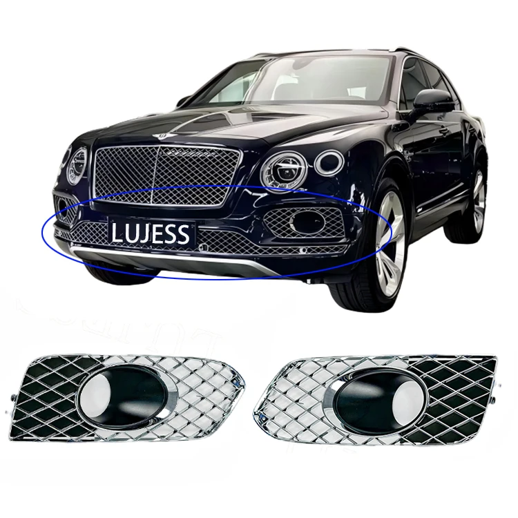 

OEM 36A807345E 36A807346E Auto Part New 2016 2017 2018 2019 for Bentley Bentayga Front Bumper Grille with ACC Plastic Car Part