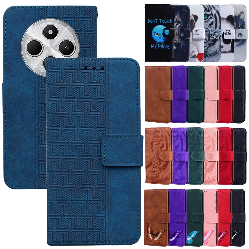 

Leather Case For Mi Xiaomi Redmi 14c Magnetic Flip Wallet Case Cover For Xiomi Redmi 14c 4g 14 C Redmi14c Etui 2024 Card Slot Ca