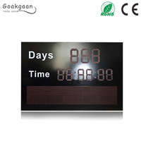 10 Inch LED Outdoor Digital Screen Oil Price Display Countdown Timer for Business Use