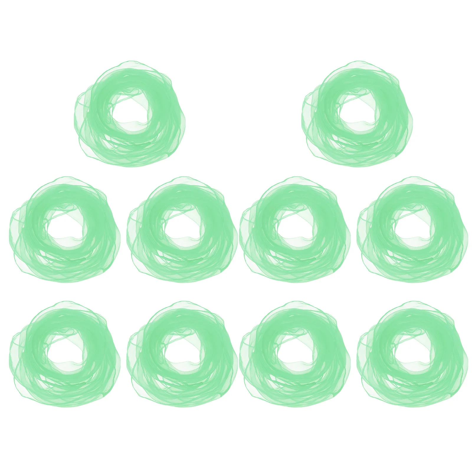 

10pcs Solid Color Square Scarf Lightweight Breathable Dance Performance Accessories For Kids Women Daily Wear Outdoor Sun