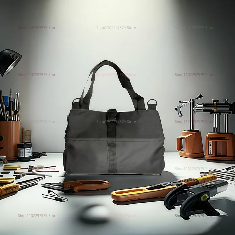 Borsa per attrezzi durevole Borsa per scroll per lavoratori Ingegneri Strumenti di manutenzione Organizzatore di attrezzi multifunzionale staccabile da campeggio