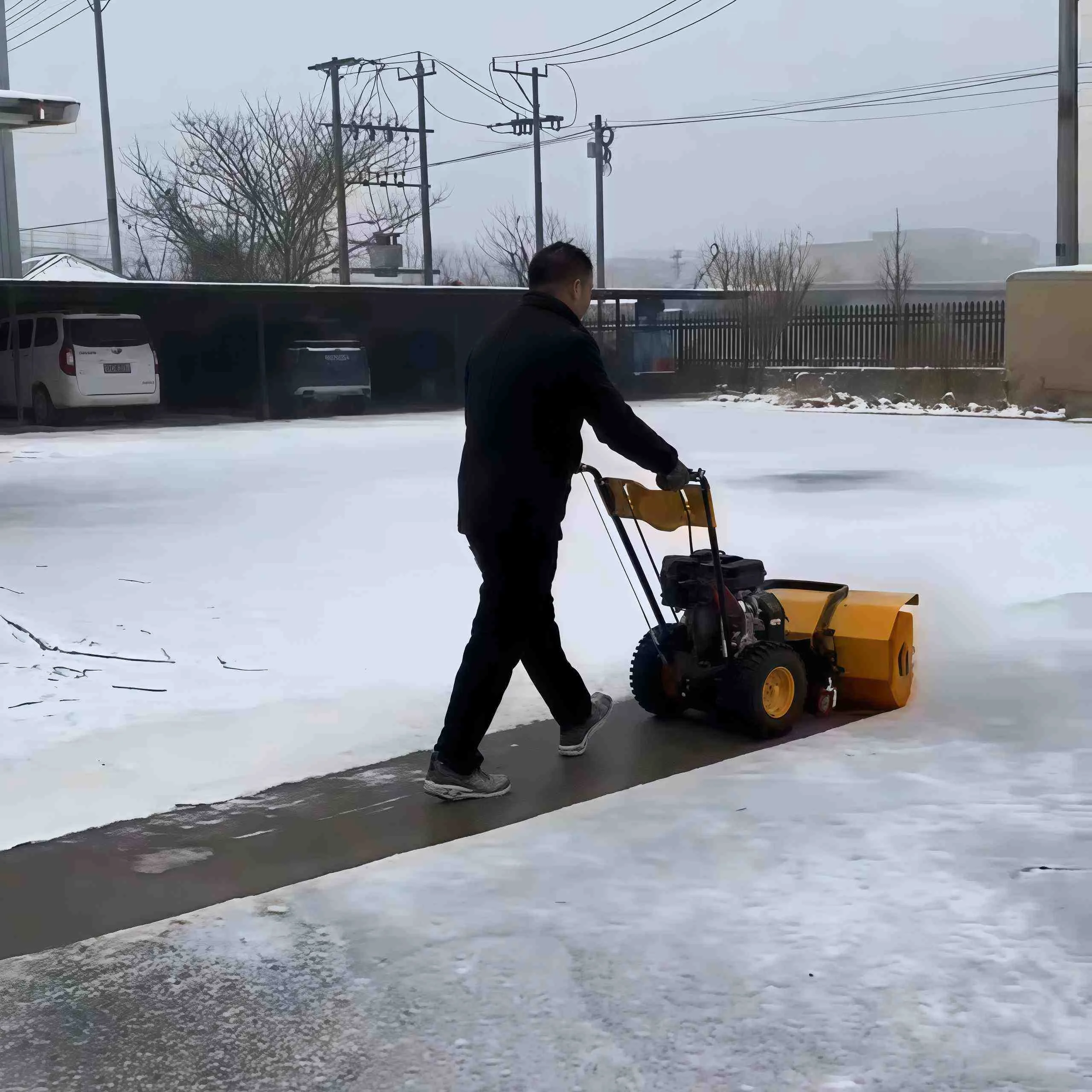 

HOT Best Selling Roller Brush Snow Removal Machine Is Sold Directly by the Snowplow Manufacturer