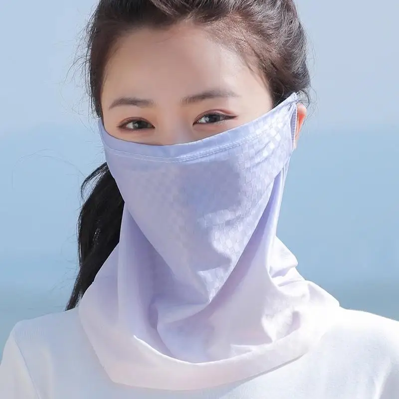 New Outdoor Cycling Sun Protection Mask Neck Protector Breathable UV Protective Eye Corner Guard Integrated Design For Summer