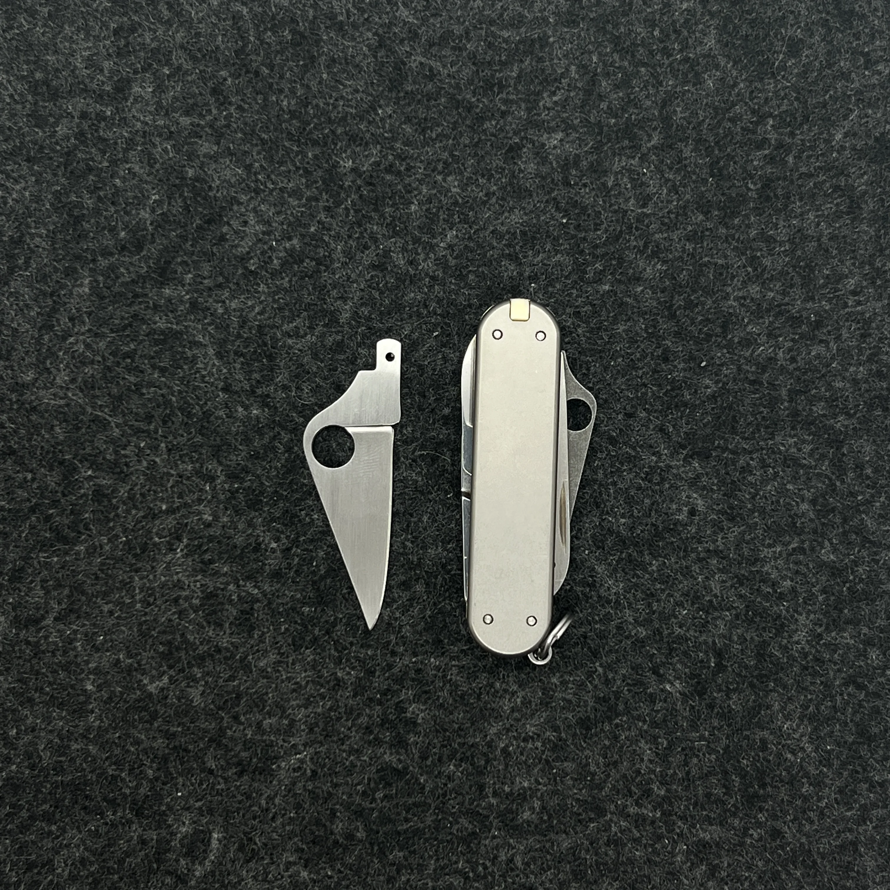 

1 Pcs Handmade VG10 Steel Replacement Blade for 58mm Victorinox Swiss Army Knife SAK Accessories