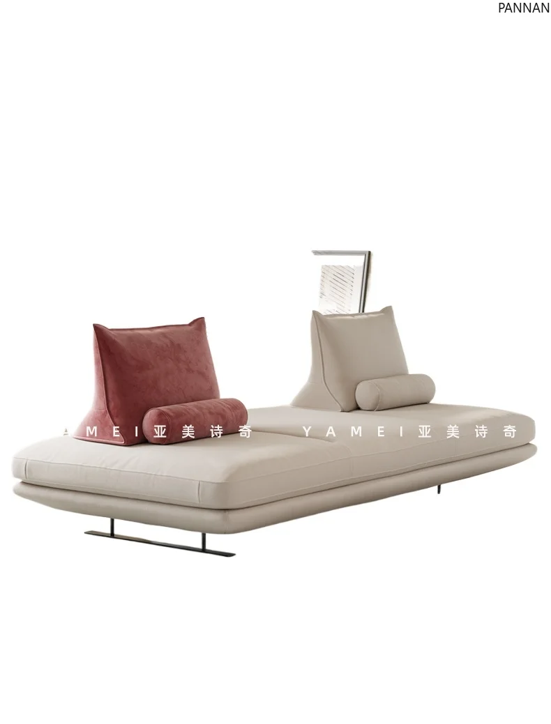 

Italian minimalist sofa designer double-sided fabric sofa