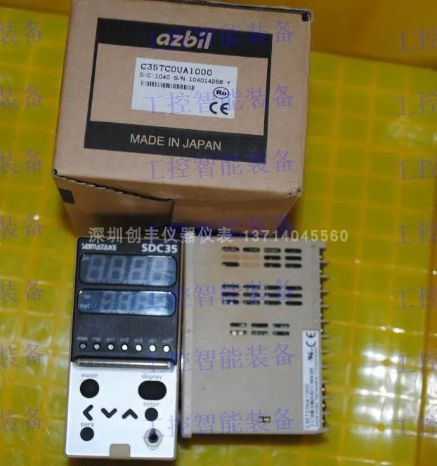 

July 2023- Yamamoto YAMATAKE/AZBI Temperature Controller C35TCOUA3400M300 C35TCOUA3400