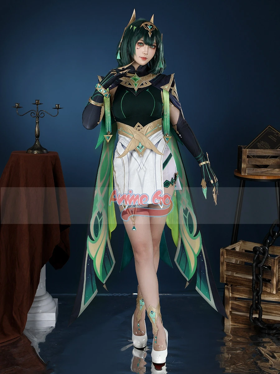 Genshin Impact Nefer Cosplay Costume Nefer tenue de jeu de rôle pour femmes Halloween