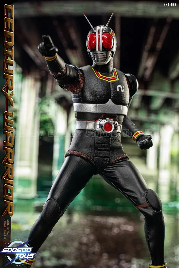 【Na Stanie】Oryginalna figurka akcji SOOSOOTOYS SST-069 Kamen Rider Black Locust Warrior w skali 1/6, model zabawki, prezent