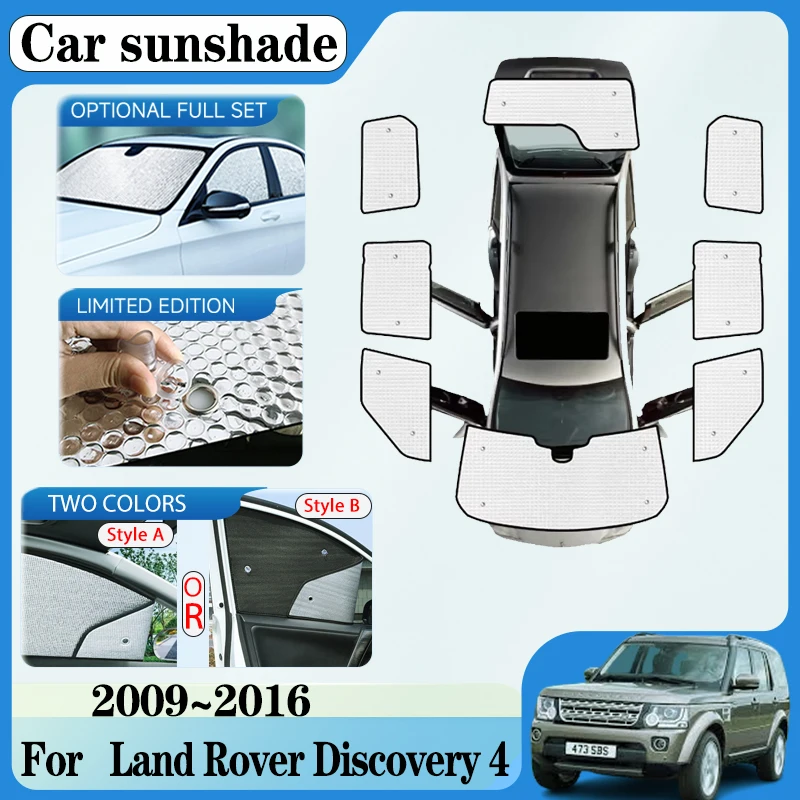 

Car Sun Visors For Land Rover Discovery 4 Accessories L319 LR4 2009~2016 Auto Sunscreen Window Sunshade Covers Car Accessories