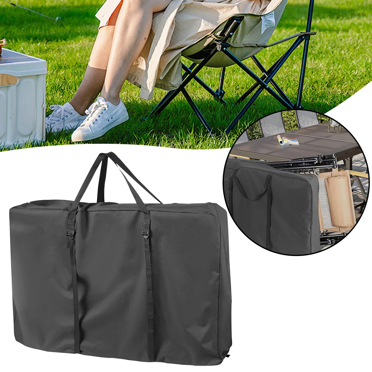 New Bag for Wheelchair Transport Travel Organiser Folding Chair Storage Bike Travel Folding Carry Bag Hiking Accessories