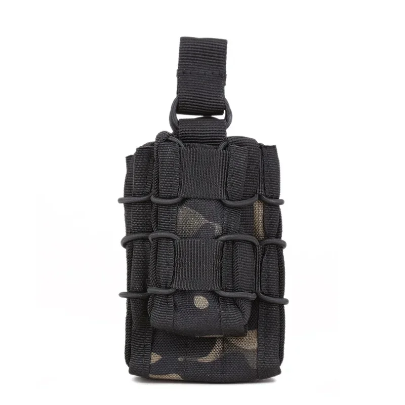 Tactical Molle Double Magazine Pouch,M4 M14 Airsoft Single 9mm Mag Carrier,Holder,Holster Hunting marsupio