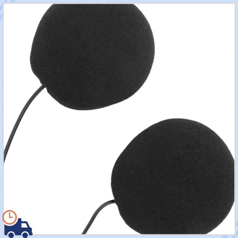 

Durable 2Pair Motorcycle Helmet Bluetooth Headset Microphone Speaker Headset Accessories