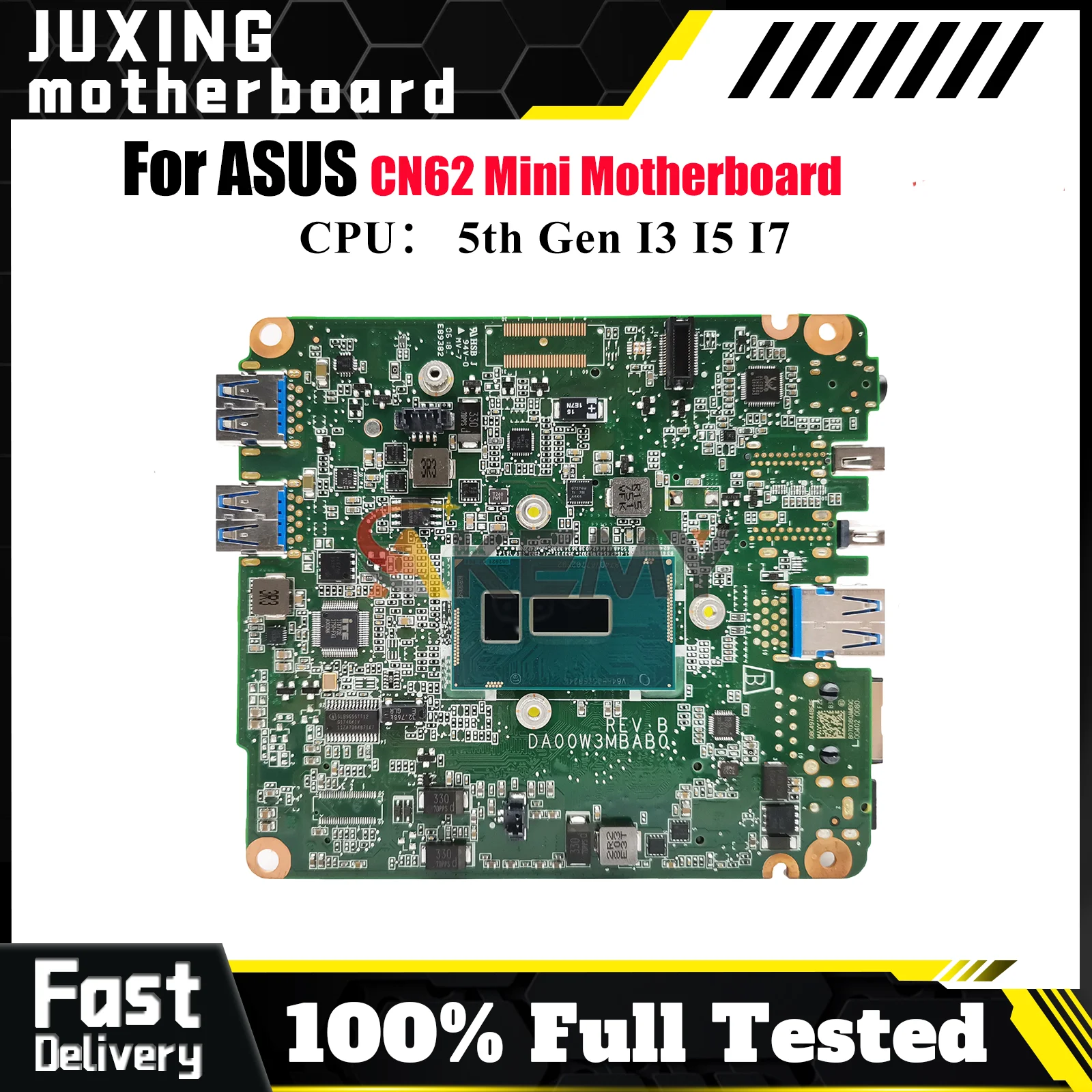 

CN62 Laptop Motherboard For ASUS Chromebook CN62 CN62 Notebook Mainboard With I3 I5 I7 CPU 100% tests OK fast shipping stk