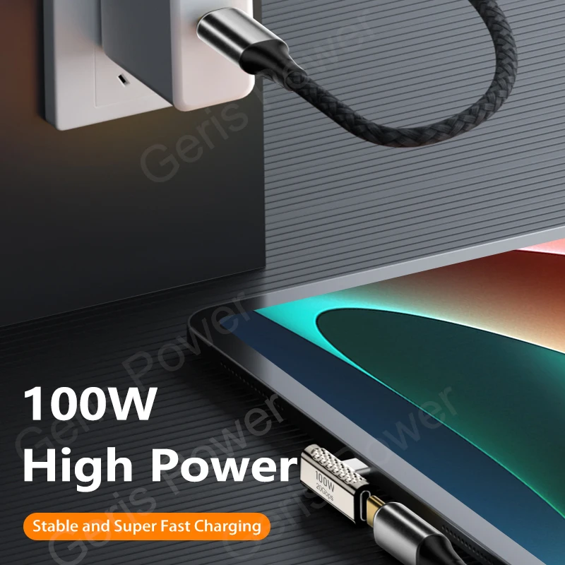 Universal Type C Converter 20Gbps Zinc Alloy 8K@60Hz Data Transfer 100W USB C OTG Adapter Fast Charging Connector for Phone Ipad