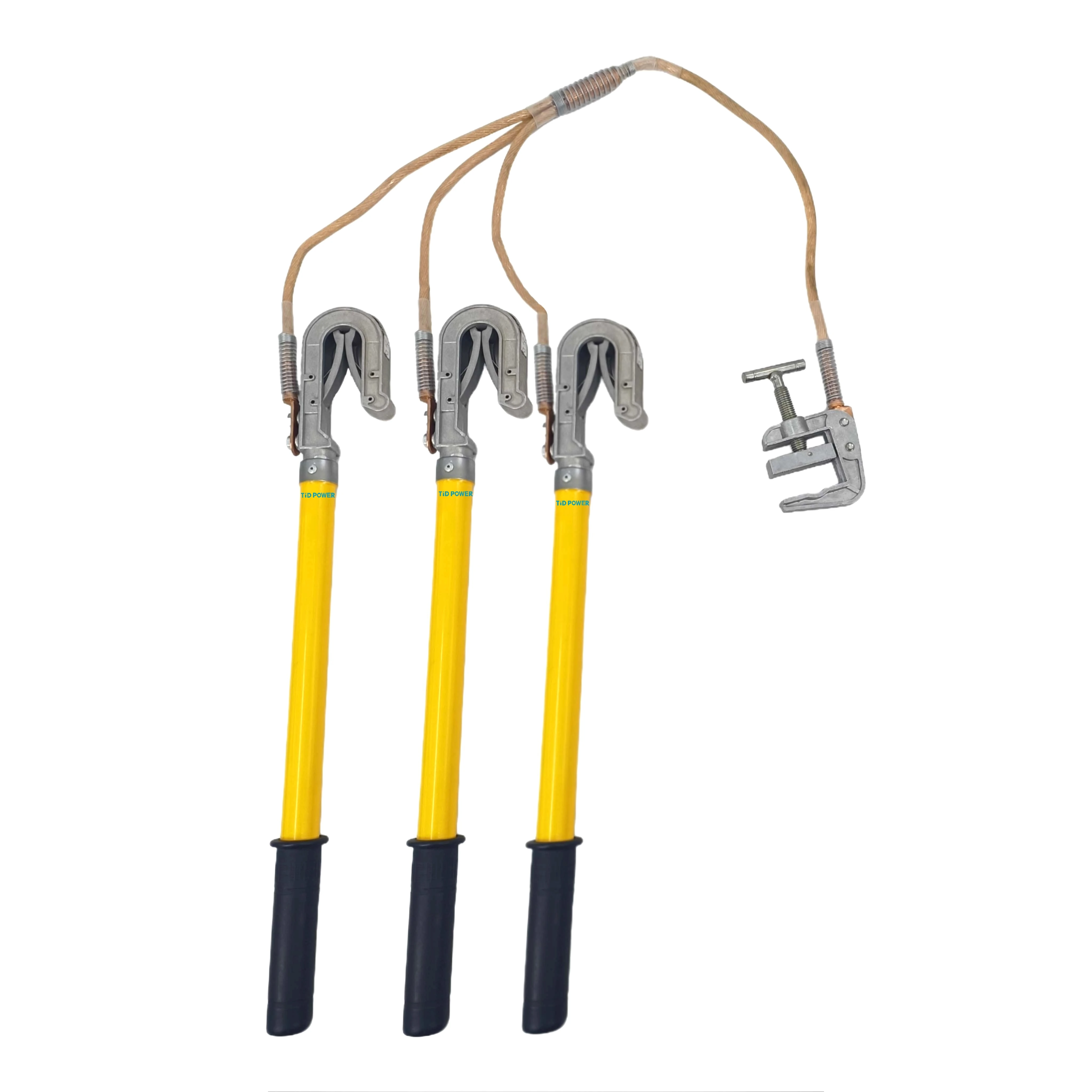 

Portable Overhead Distribution Temporary Grounding Lead Kit High Voltage Portable Grounding Kit