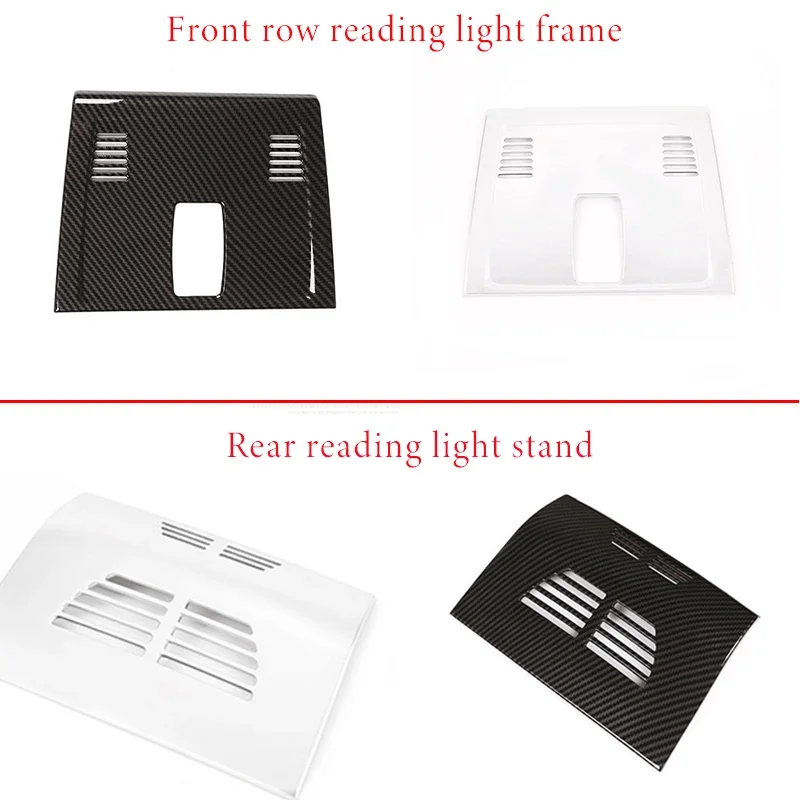 Front / Rear Reading Light frame Trim cover Interior Mouldings Styling Car Accessorie For BMW 3 Series E90 E91 E92 2005-2012