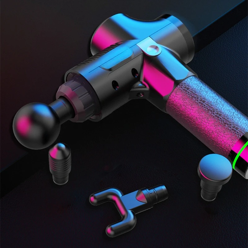 Massaggiatore muscolare con pistola per fascia ultra silenziosa, relax fitness elettrico